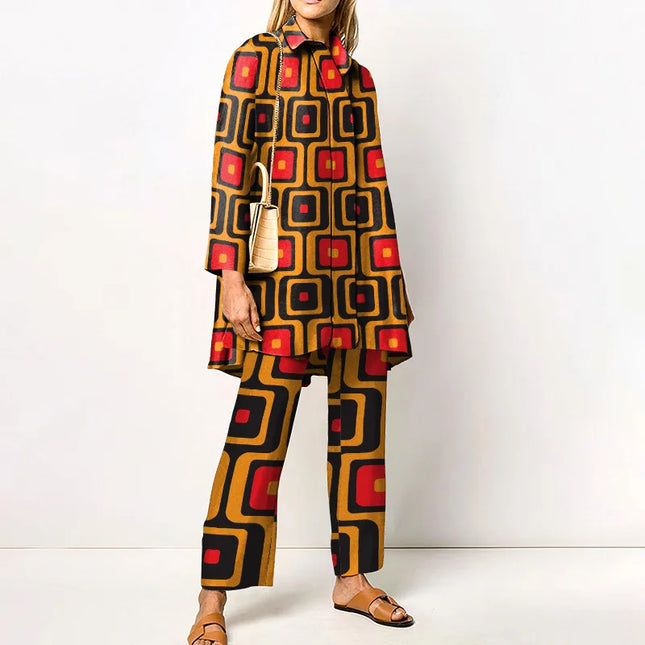 Amélie | Women's Printed Two Piece Set