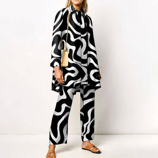 Amélie | Women's Printed Two Piece Set