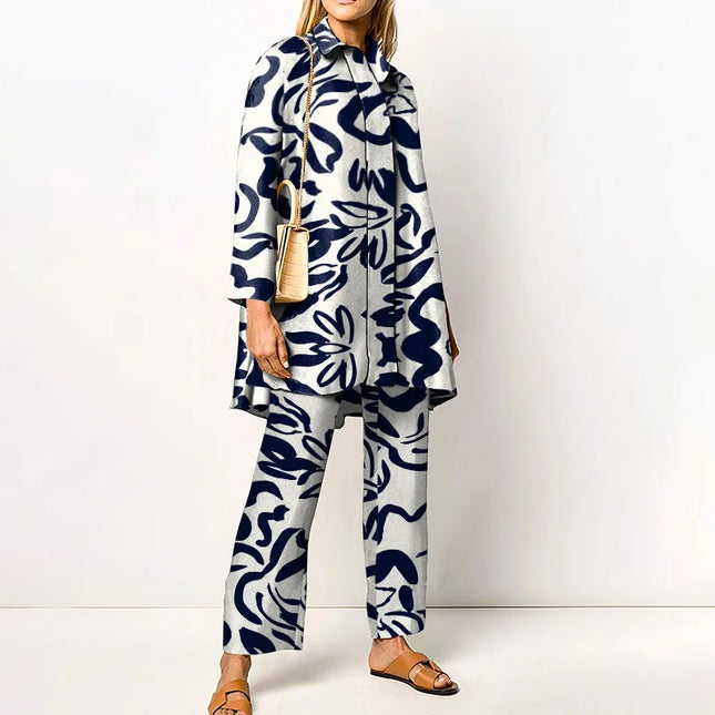 Amélie | Women's Printed Two Piece Set