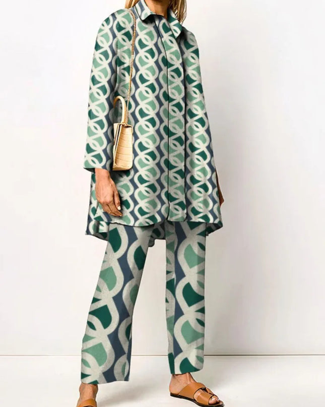 Amélie | Women's Printed Two Piece Set