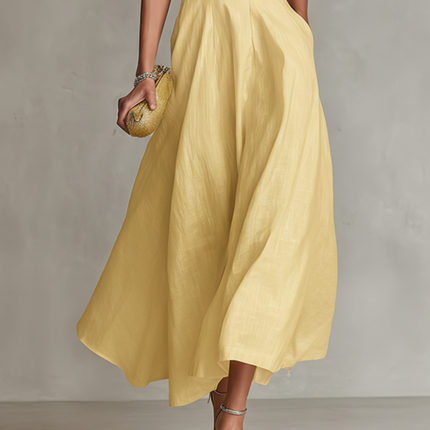 Arabella | One-Shoulder Fit & Flare Midi Dress