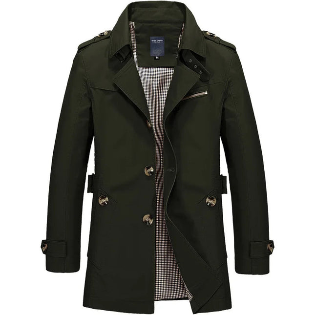 Ashbourne | Men's Classic Trench Coat