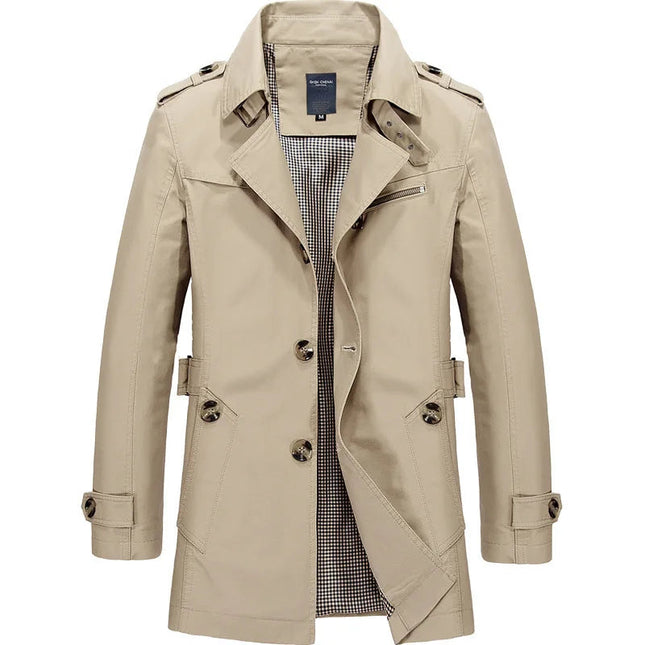 Ashbourne | Men's Classic Trench Coat