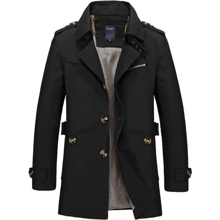 Ashbourne | Men's Classic Trench Coat
