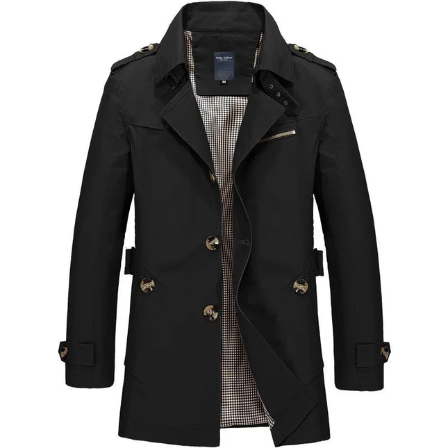 Ashbourne | Men's Classic Trench Coat