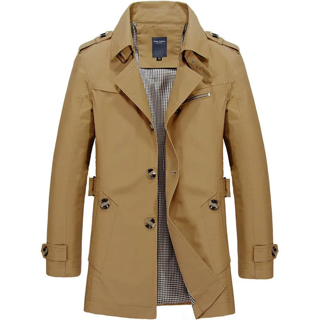 Ashbourne | Men's Classic Trench Coat