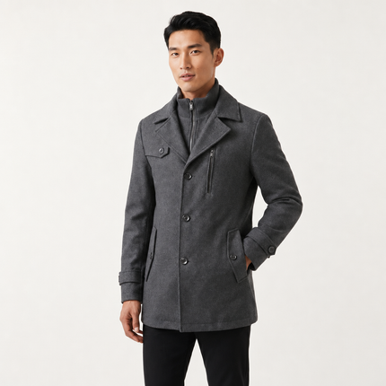 Asteron | Refined Warmth Men's Business Winter Coat