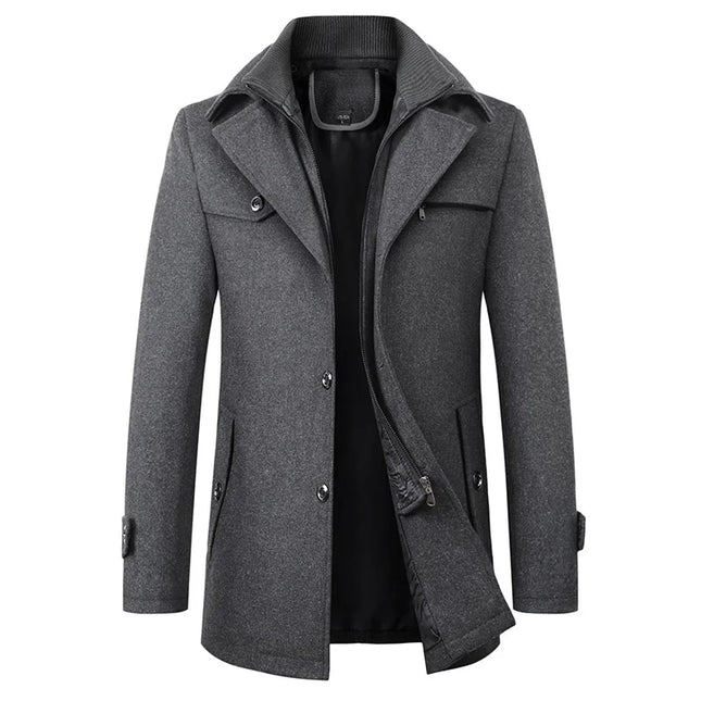 Asteron | Refined Warmth Men's Business Winter Coat