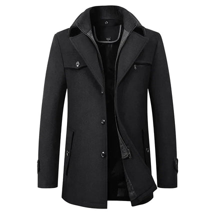 Asteron | Refined Warmth Men's Business Winter Coat