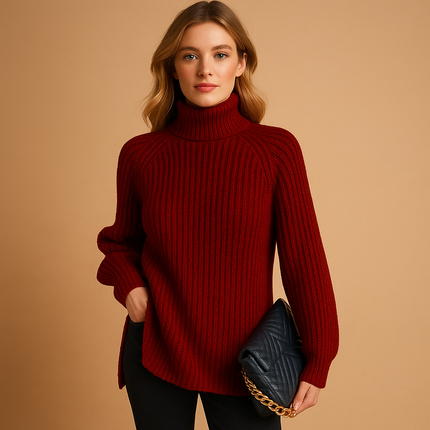 Audrey | Cozy Warmth Turtleneck Sweater for Women