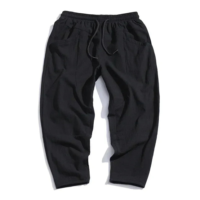 Aurevik | Effortless Comfort Men's Cropped Casual Pants
