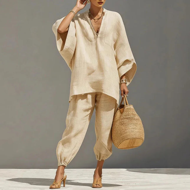 Aveline | Relaxed Two-Piece Matching Set