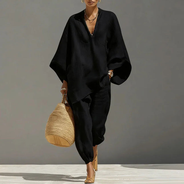 Aveline | Relaxed Two-Piece Matching Set