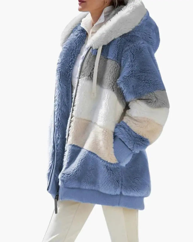 Avery | Cozy Everyday Hooded Jacket with Zip Front
