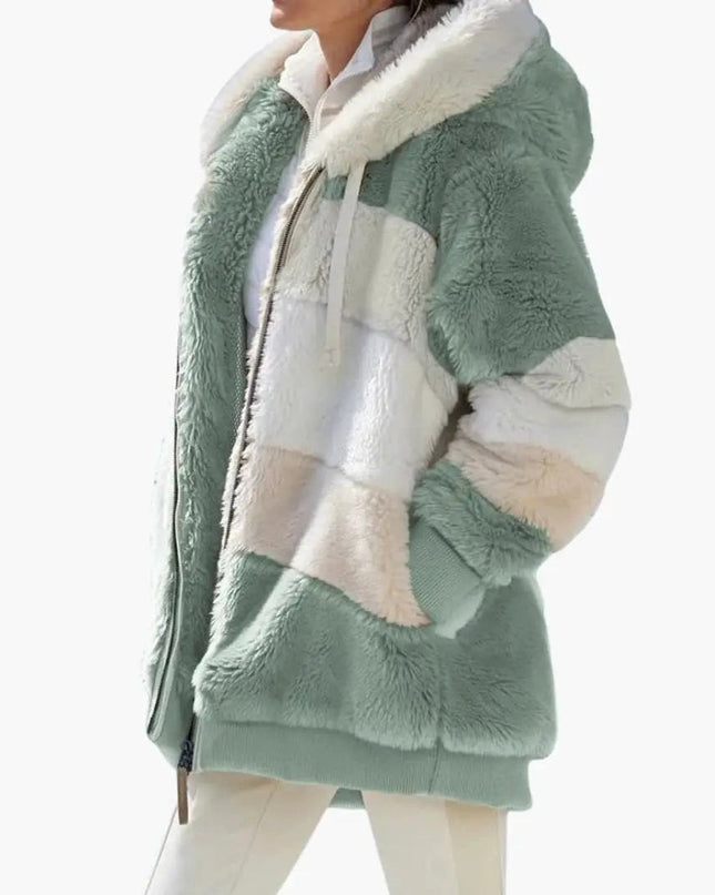Avery | Cozy Everyday Hooded Jacket with Zip Front