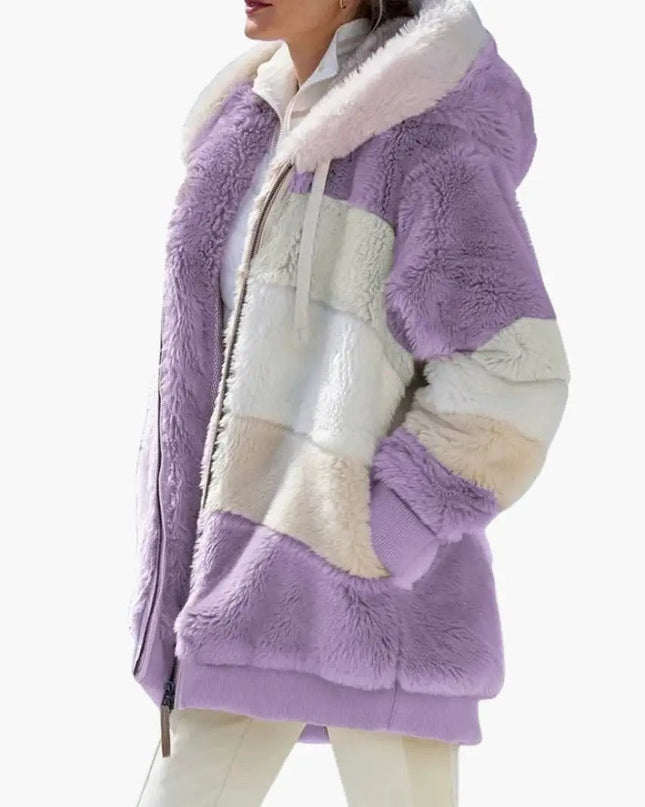 Avery | Cozy Everyday Hooded Jacket with Zip Front