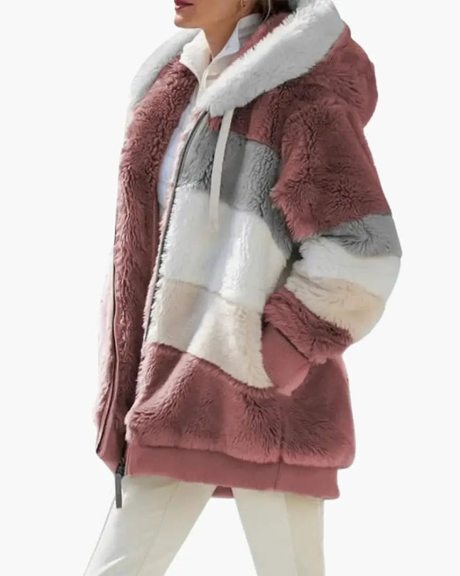 Avery | Cozy Everyday Hooded Jacket with Zip Front