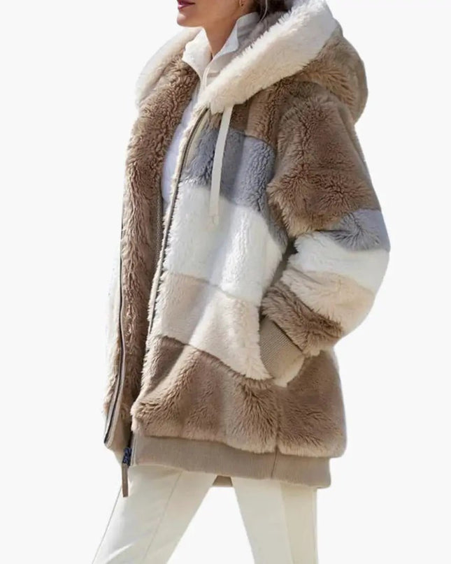 Avery | Cozy Everyday Hooded Jacket with Zip Front