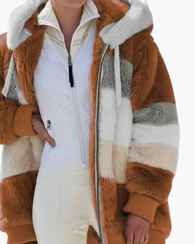 Avery | Cozy Everyday Hooded Jacket with Zip Front