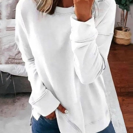 Avery | Women's Crewneck Sweatshirt Long Sleeve Casual Pullover