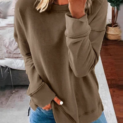 Avery | Women's Crewneck Sweatshirt Long Sleeve Casual Pullover