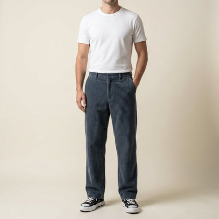 Bastien | Men's Corduroy Sweatpants – Straight-Leg Fit