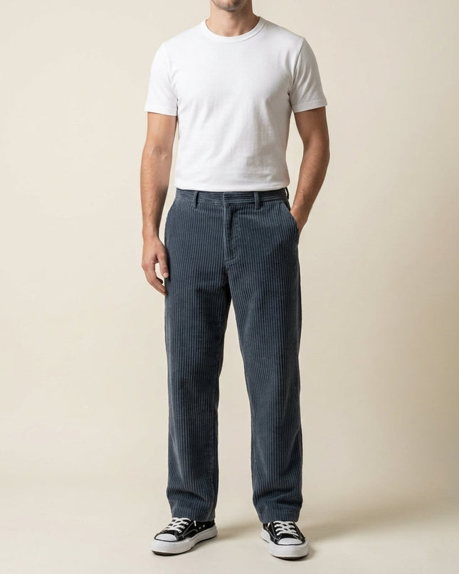 Bastien | Men's Corduroy Sweatpants – Straight-Leg Fit