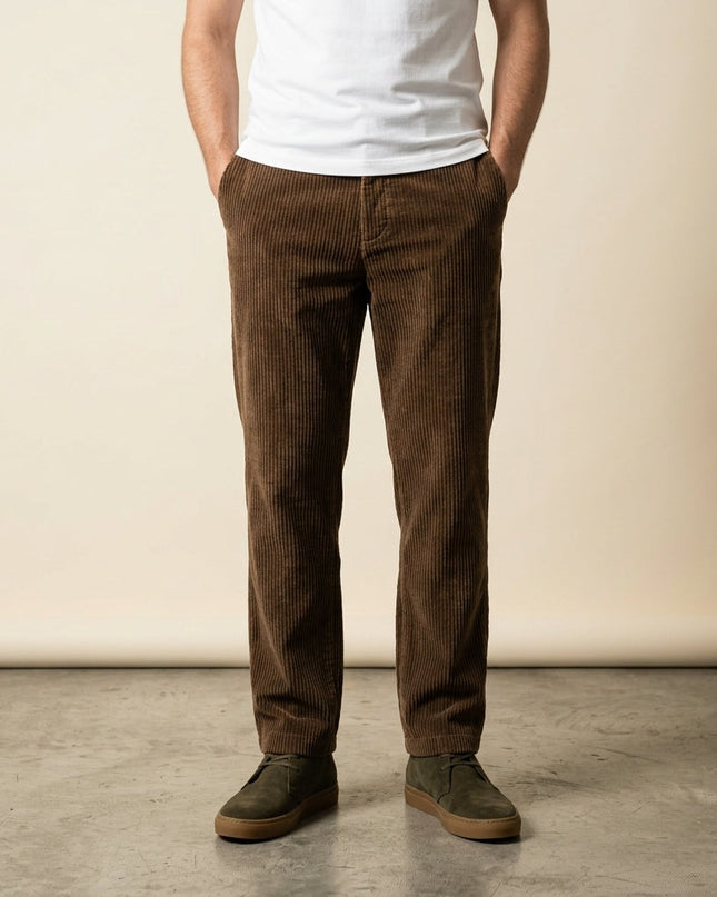 Bastien | Men's Corduroy Sweatpants – Straight-Leg Fit
