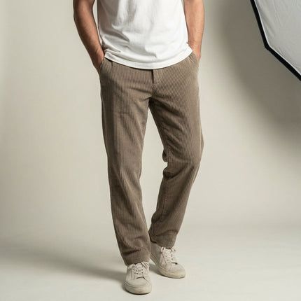 Bastien | Men's Corduroy Sweatpants – Straight-Leg Fit