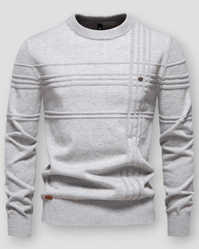 Bastien | Men's Sweater – Classic Crew-Neck Knit