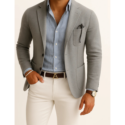 Blazer – Notch Lapel & Patch Pockets