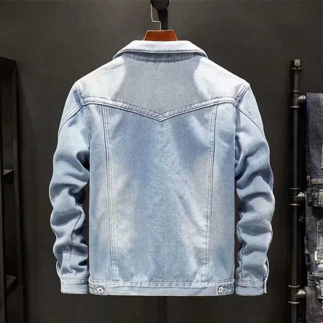 Brennor | Cozy Warmth Men's Sherpa-Lined Denim Jacket