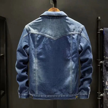 Brennor | Cozy Warmth Men's Sherpa-Lined Denim Jacket