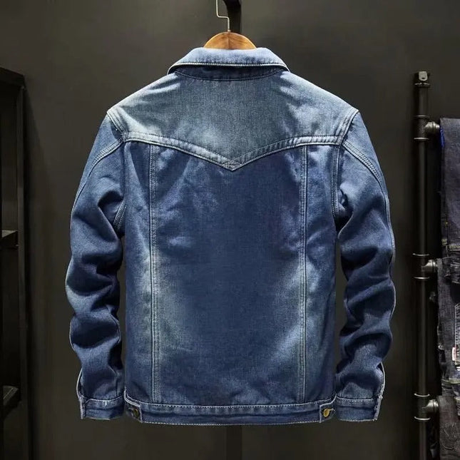 Brennor | Cozy Warmth Men's Sherpa-Lined Denim Jacket