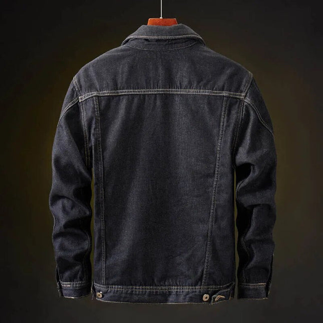 Brennor | Cozy Warmth Men's Sherpa-Lined Denim Jacket