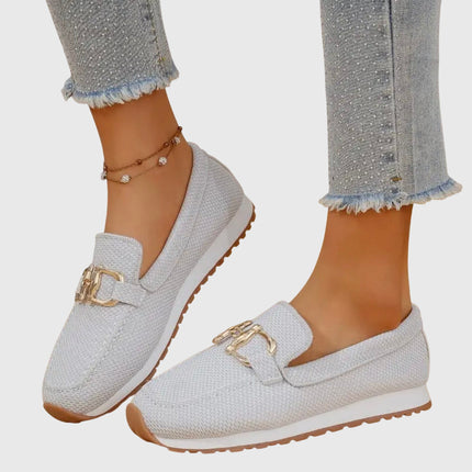 Brielle | Comfort Hardware Detail Loafers