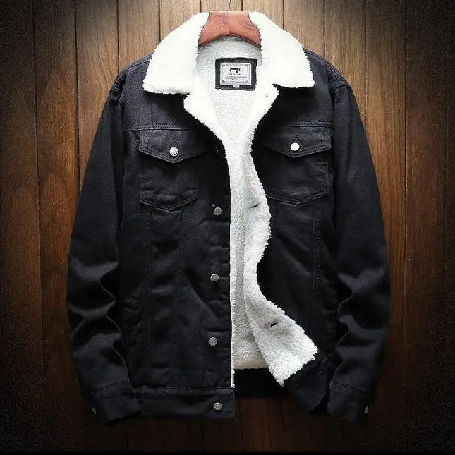 Brunello | Men's Wool-Lined Denim Winter Jacket