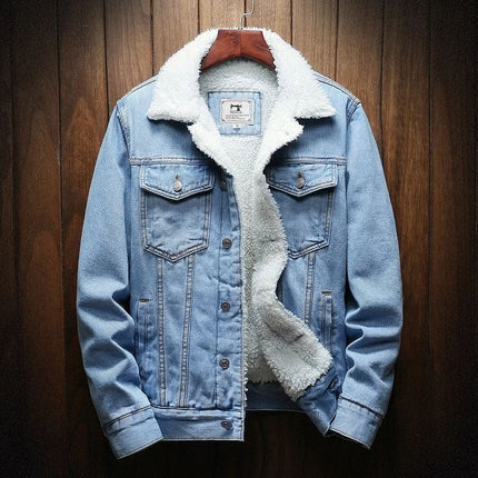 Brunello | Men's Wool-Lined Denim Winter Jacket