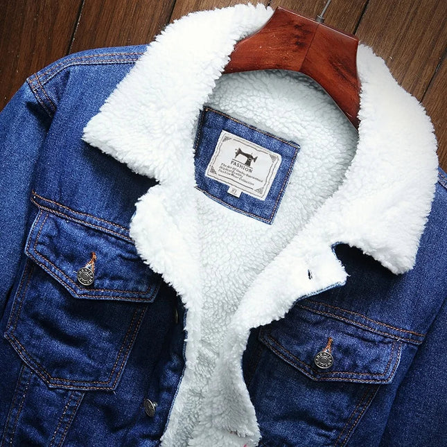 Brunello | Men's Wool-Lined Denim Winter Jacket