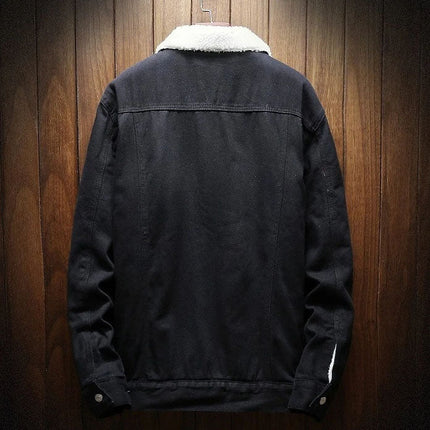 Brunello | Men's Wool-Lined Denim Winter Jacket