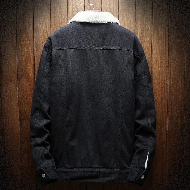 Brunello | Men's Wool-Lined Denim Winter Jacket