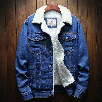 Brunello | Men's Wool-Lined Denim Winter Jacket