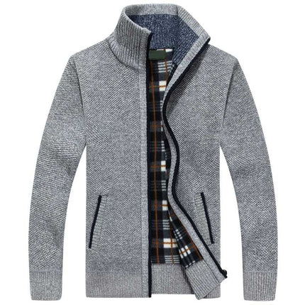Caedric | Cozy Comfort Men's Zip Knit Cardigan