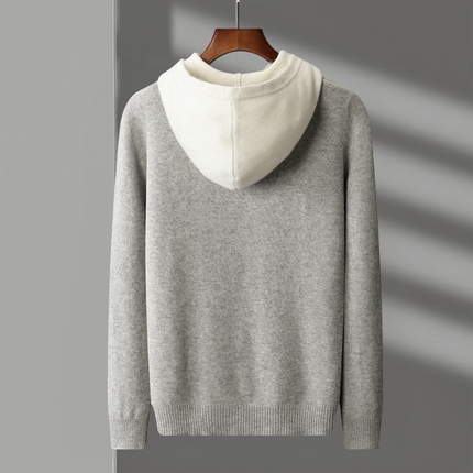 Caleb | Hoodies for Men – Knit Design & Contrast Hood