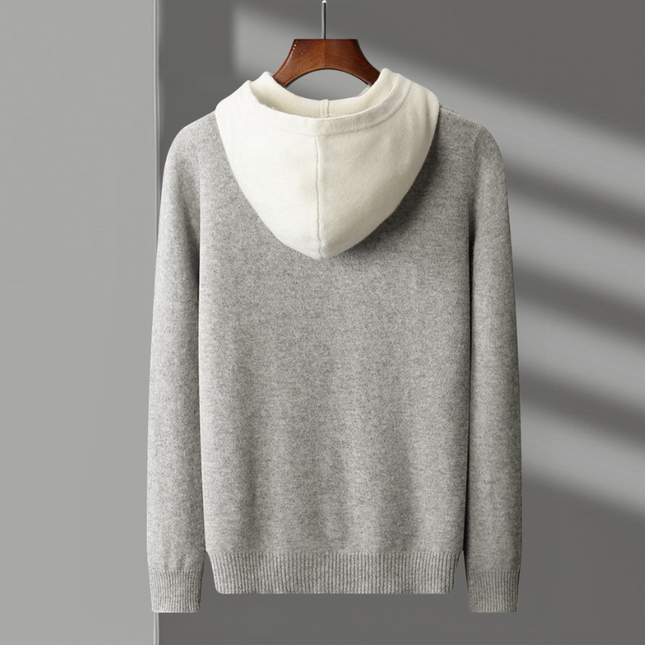 Caleb | Hoodies for Men – Knit Design & Contrast Hood