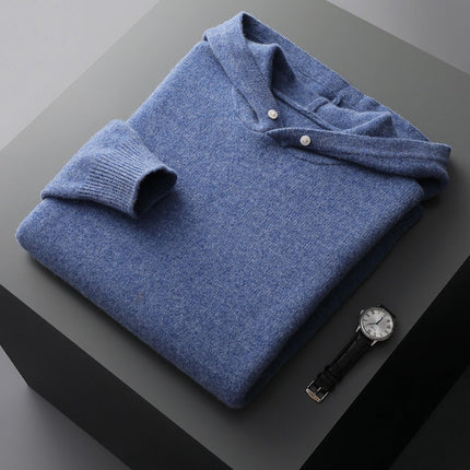 Caleb | Hoodies for Men – Knit Design & Contrast Hood