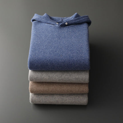 Caleb | Hoodies for Men – Knit Design & Contrast Hood