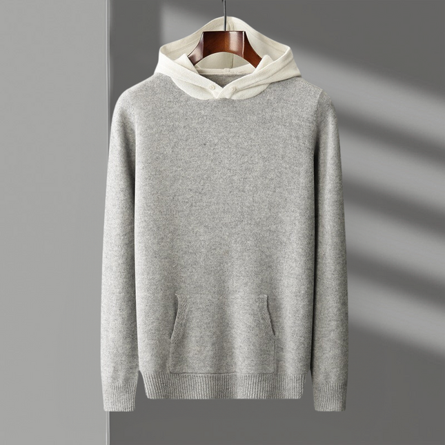 Caleb | Hoodies for Men – Knit Design & Contrast Hood