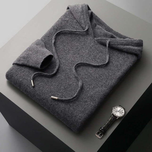 Callan | Men's Knit Hoodie Sweater