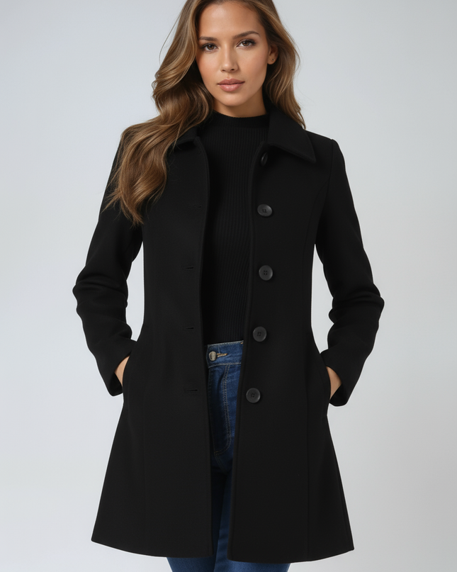 Camille | Women's Single-Breasted Trench Coat